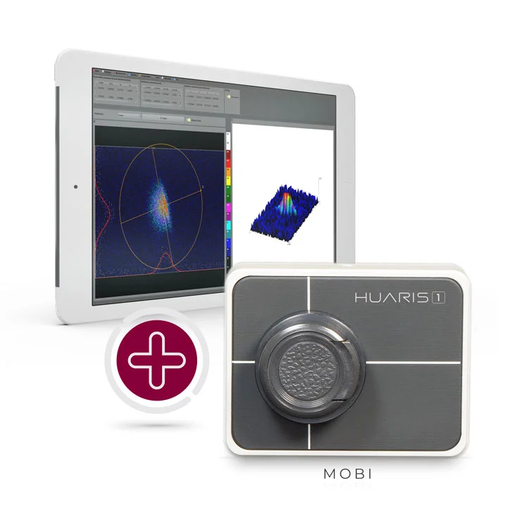 huaris one mobi to przenośny profilometr wiązki laserowej z monitoringiem lasera
