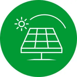 ikona zielony wodór - produkcja wodoru z fotowoltaiki